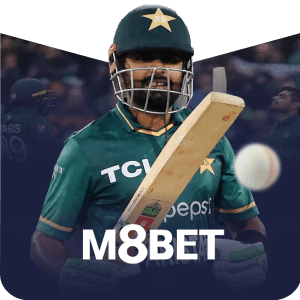 M8Bet Sports Betting - Cricket (Babar-Azam)