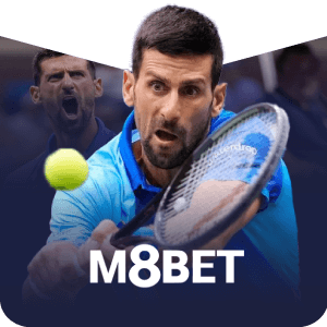 M8Bet Sports Betting - Tennis (Novak-Djokovic)